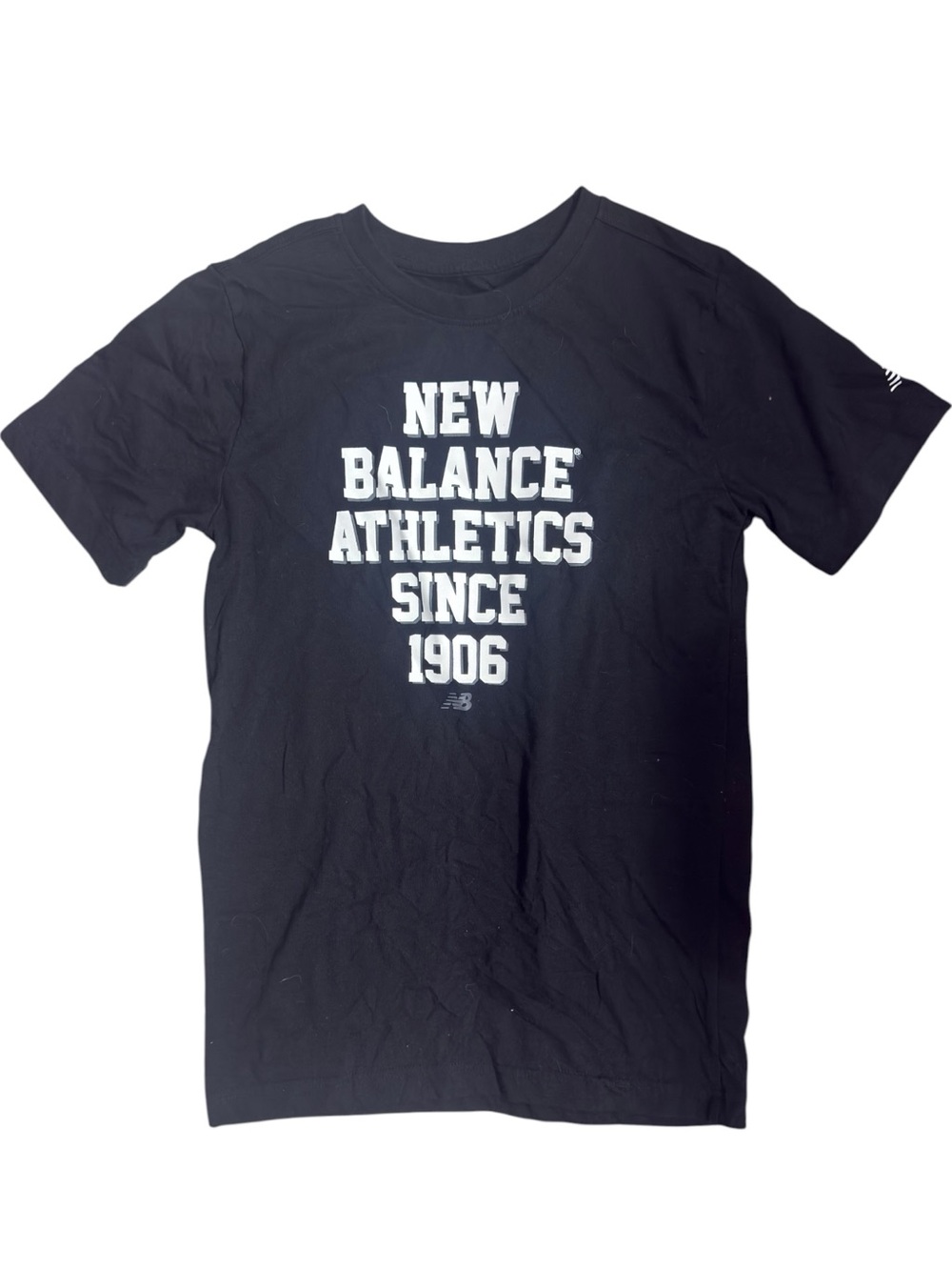 NEW BALANCE Boy’s Typography Short Sleeve Tee NWOT
